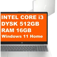 Laptopy - HP 15-fd0133wm / B4KT4UA / Intel i3 / 16GB / 512GB / Intel UHD / FullHD / Win 11 / Srebrny B4KT4UA_16GB_500SSD_W11 - miniaturka - grafika 1