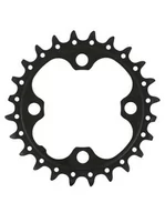 Części rowerowe - SHIMANO Tarcza mechanizmu korbowego SLX FC-M660-10 czarny-srebrny / Ilość zębów: 32 Y1LV98080 - miniaturka - grafika 1