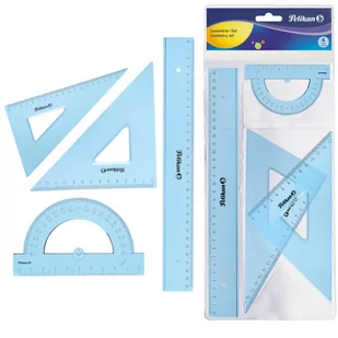 Komplet geometryczny - Przybory szkolne - miniaturka - grafika 1