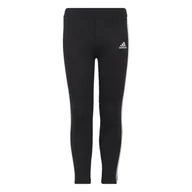 Odzież sportowa dziecięca - Legginsy dla dzieci adidas Essentials 3-Stripes - miniaturka - grafika 1