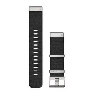 Garmin Nylonowy pasek żakardowy Quick Fit 22 mm - Fenix 5/6 - czarny [010-12738-21] 010-12738-21 - Akcesoria do smartwatchy - miniaturka - grafika 1