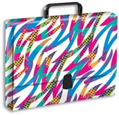 Teczki i skoroszyty - Penmate Teczka z rączką A4 T 0110 Wycinanki - miniaturka - grafika 1