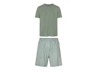 Piżamy męskie - esmara Men Piżama męska z bawełny (Zielony, XL (56/58)) - miniaturka - grafika 1