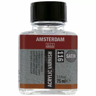 Werniks Akrylowy Satynowy 75Ml 116 Amsterdam Aac Acrylic Varnish Satin 116 - Pozostałe akcesoria dla plastyków - miniaturka - grafika 1