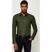 Koszule męskie - Calvin Klein Koszula Slim Fit z dodatkiem wełny - miniaturka - grafika 1