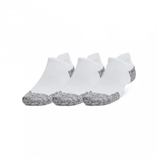 Skarpetki do biegania uniseks (3-pack) Under Armour UA Ad Run Cushion 3pk Ns - białe - Skarpetki męskie - miniaturka - grafika 1