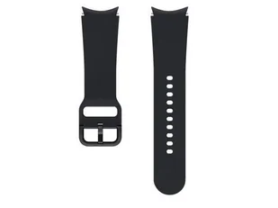 SAMSUNG Pasek Sport Band (20mm, S/M) Galaxy Watch4 Black - Akcesoria do zegarków - miniaturka - grafika 1