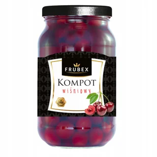 FRUBEX Kompot Wiśniowy Naturalny Smaczny Napój Do Obiadu 900ml - Soki i napoje niegazowane - miniaturka - grafika 1