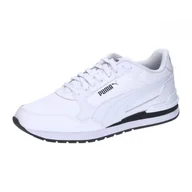 Moda i Uroda OUTLET - PUMA Unisex St Runner V4 L Sneaker, Puma White Puma Black Puma White, 43 EU - miniaturka - grafika 1