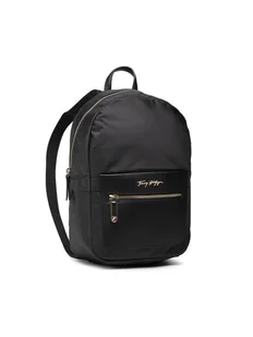Tommy Hilfiger Plecak Fresh Backpack AW0AW10120 Czarny - Plecaki - miniaturka - grafika 1