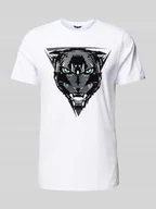 Koszulki męskie - T-shirt z nadrukowanym motywem - miniaturka - grafika 1
