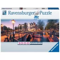 Ravensburger PUZZLE Puzzle 16752 wieczory w Amsterdamie 16752 wieczory w Amsterdamie 1000 części, wielokolorowe 16752 - Puzzle - miniaturka - grafika 1