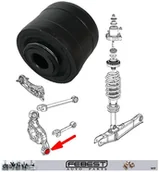 Tuleje zawieszenia - Tuleja wahliwa tylnej zwrotnicy DOLNA TYLNA Chrysler 200 2011-2014 - miniaturka - grafika 1