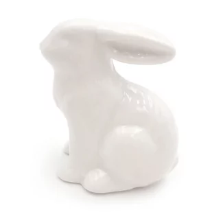 Zajączek Wielkanocny Króliczek Do Stroika Biały 6 Cm/ Stylowe Dekoracje - Figurki dekoracyjne - miniaturka - grafika 1