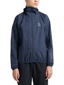 Kurtki i kamizelki sportowe damskie - Haglöfs Kurtka funkcyjna "L,I,M PROOF" w kolorze granatowym - miniaturka - grafika 1