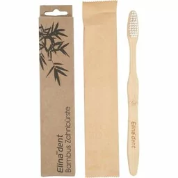 Bambusowa Szczoteczka do Zębów, Elina Bamboo, 1 sztuka - Szczoteczki do zębów - miniaturka - grafika 1