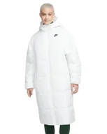 Kurtki damskie - Nike FB7675-100 W NSW TF THRMR CLSC PARKA Kurtka Damska WHITE/BLACK Rozmiar 2XL - miniaturka - grafika 1