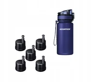 Shakery i bidony sportowe - Butelka Filtrująca Filtr Bidon AQUAPHOR CITY 350 ml Granatowa + 5 Wkładów - miniaturka - grafika 1