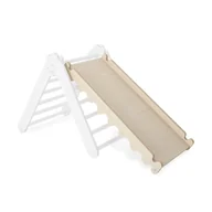 Wyposażenie pokoiku dziecięcego - Drewniana zjeżdżalnia do ramy wspinaczkowej 85x41x8cm - miniaturka - grafika 1