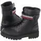 Botki damskie - Tommy Hilfiger Workery Lace-Up Bootie T3A5-31196-1222 999 Black (TH342-a) - miniaturka - grafika 1