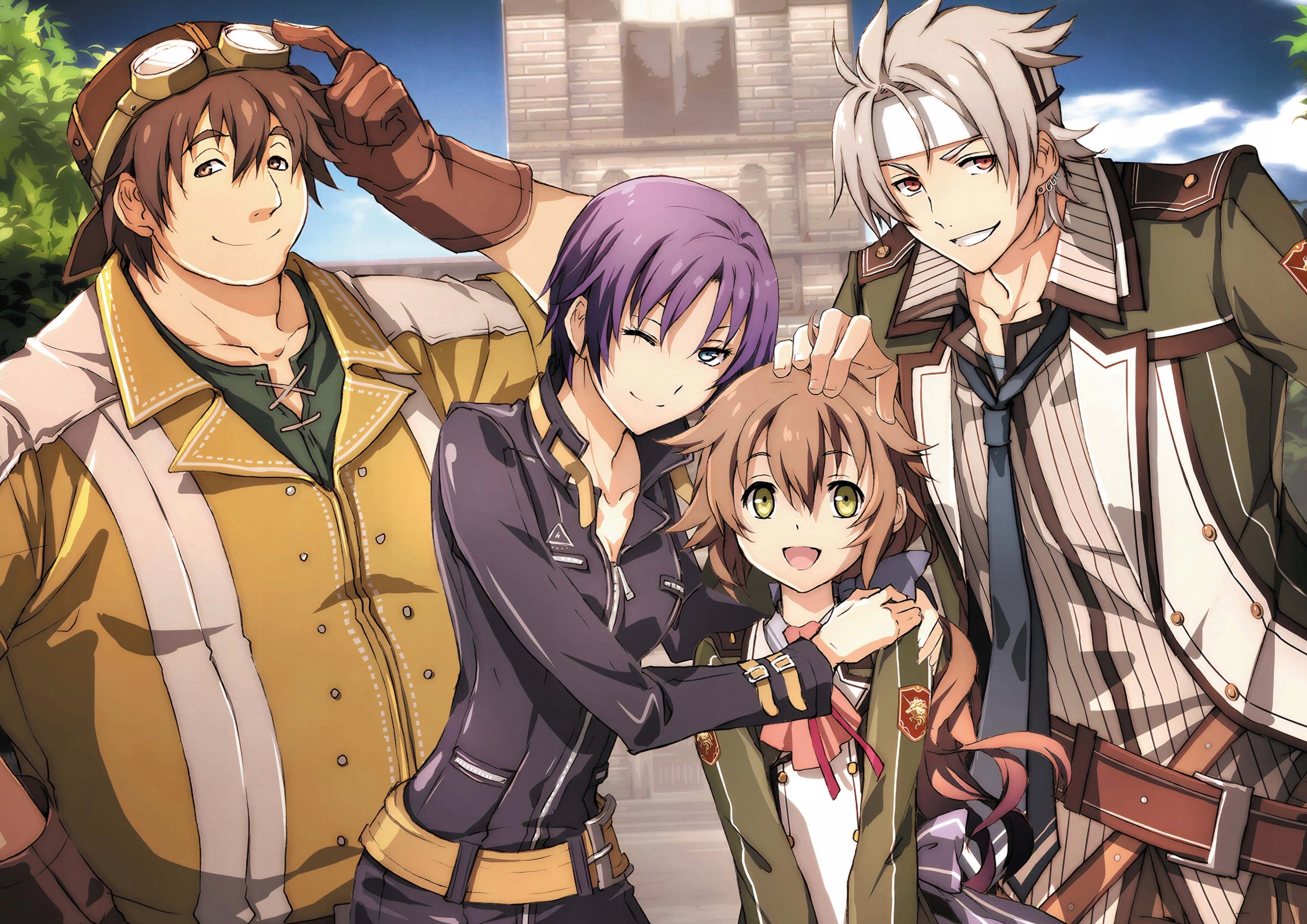Plakat A3 anime gra The Legend of Heroes Sen no Kiseki