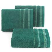 Ręczniki - Ręcznik Bawełniany, 50X90, Zielony Z Bordiurą, R3-29 - miniaturka - grafika 1