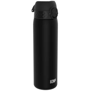 Butelka na wodę BPA Free czarny męski bidon ION8 0,5 l - Shakery i bidony sportowe - miniaturka - grafika 1
