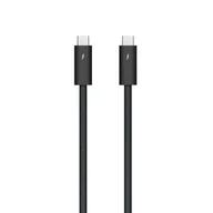 Części i akcesoria do laptopów - Apple MN713ZM/A kabel Thunderbolt 1,8 m 40 Gbit/s Czarny MN713ZM/A - miniaturka - grafika 1