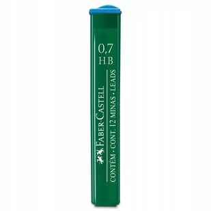 Faber Castell WKŁAD GRAFITOWY 0,7mm HB POLYMER - Naboje i atramenty - miniaturka - grafika 1