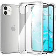 Etui i futerały do telefonów - Etui Pancerne Do Samsung Galaxy S21 Plus | Case Silikon Gumowe Slim + Szkło - miniaturka - grafika 1