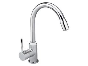 LIVARNO home Bateria kuchenna LED, 360° obrotowa (Chrom) - Baterie kuchenne - miniaturka - grafika 1