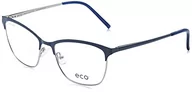 Okulary przeciwsłoneczne - MODO & ECO Damskie fioletowe okulary przeciwsłoneczne, granatowe/srebrne, 62, granatowy/srebrny. - miniaturka - grafika 1