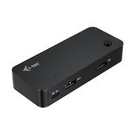 Huby USB - i-tec CAKVMHUB2A2C huby i koncentratory USB Type-C 5000 Mbit/s Czarny - miniaturka - grafika 1