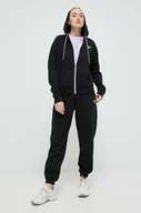 Dresy damskie - Reebok dres sportowy kolor czarny - miniaturka - grafika 1