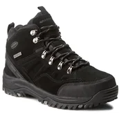 Buty trekkingowe męskie - Trekkingi SKECHERS - Pelmo 64869/BLK Black - miniaturka - grafika 1