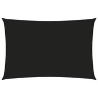 Parasole ogrodowe - vidaXL Lumarko Prostokątny żagiel ogrodowy, tkanina Oxford, 2x4,5 m, czarny! 135753 - miniaturka - grafika 1