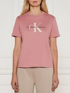 Koszulki i topy damskie - Koszulka damska bawełniana Calvin Klein 00040WL260-VCE XS Różowa (8720639654758) - miniaturka - grafika 1
