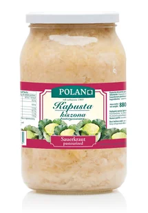 Polan Kapusta kwaszona pasteryzowana 900 g - Pasztet i przetwory mięsne - miniaturka - grafika 1