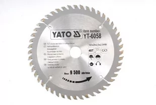 Yato YT-6058 Piła tarczowa z węglikiem wolframu 160x20x48t - Tarcze do pił - miniaturka - grafika 3