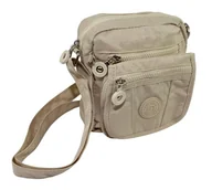 Torebki damskie - Stylowa Pozioma Torba Mała Na Ramię Bag Street NR 2225 KREMOWA - miniaturka - grafika 1