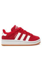 Buty dla dziewczynek - adidas Sneakersy Campus 00s JI4329 Czerwony - miniaturka - grafika 1