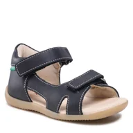Sandały damskie - Kickers Sandały Binsia-2 696355-10-103 S Marine Fonce - miniaturka - grafika 1