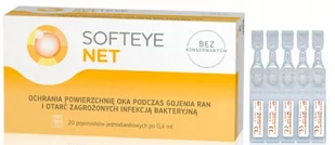 Softeye Net Żel Do Oczu 20 Poj. po 0,4 ml - Krople do oczu - miniaturka - grafika 1