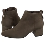 Botki damskie - Botki Khaki 20781 191 (NE192-c) Nessi - miniaturka - grafika 1