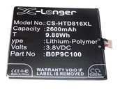 Baterie do telefonów - VHBW Bateria do HTC Desire 816 / A5, 2600 mAh - miniaturka - grafika 1