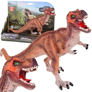 Figurka dinozaur gumowy Tyranozaur Rex zabawka dla dziecka, ZA5191 - Klocki - miniaturka - grafika 1