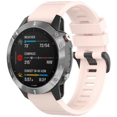 Pasek BELINE do Garmin Fenix E/ Fenix 8 /Fenix 7 Pro/ Marq Gen2/ Epix Pro Gen 2 Różowy