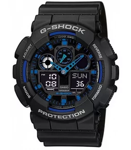 Zegarek Zegarek marki Casio model GA-10_M kolor Czarny. Akcesoria Męskie. Sezon: Cały rok - Zegarki męskie - miniaturka - grafika 3