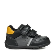 Buty dla chłopców - Sneakersy Geox B Elthan Boy B461PB 000BC C9B2Q Czarny - miniaturka - grafika 1
