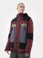 Kurtki narciarskie - Kurtka snowboardowa męska 4F H4Z22KUMS003-60S Czerwony - miniaturka - grafika 1